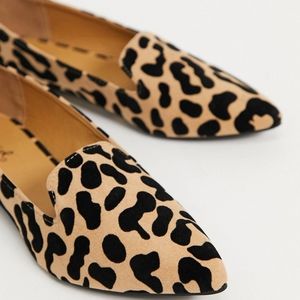 Qupid Flat Shoes in Leopard